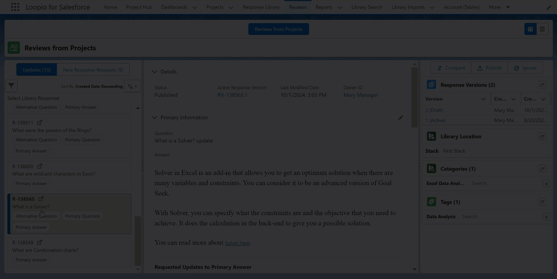 Reviews from Projects middle panel.gif